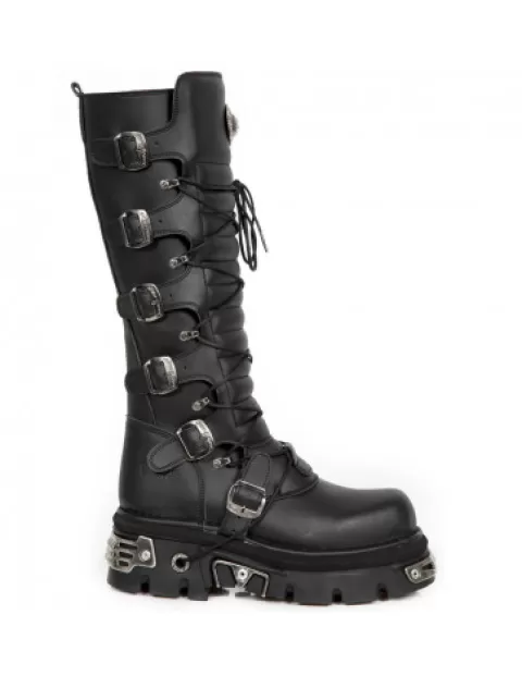 New Rock 373 | High boots^High Boot Metallic M-272-Vc1