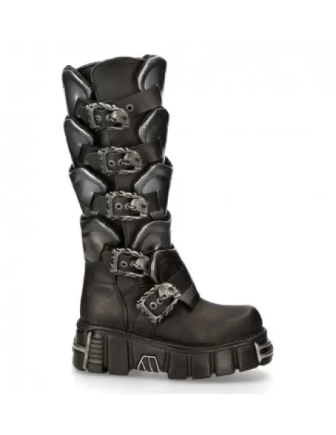 New Rock Boots | Boots^High Boot Metallic M-738-S1