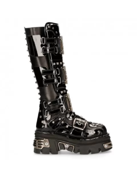 New Rock High boots | High Boots^High Boot Metallic M-800-C1