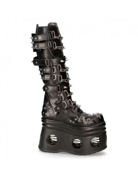 New Rock High heels^High Boot Neptuno M-734-C4