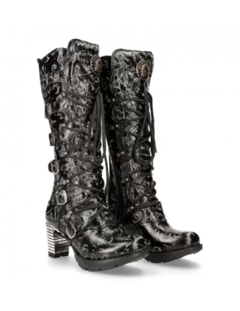 New Rock Biker^High Boot Trail M-Tr004-C2