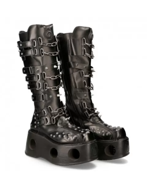 New Rock High boots | High Boots^Metallic M-734-C2
