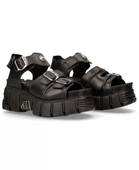 New Rock Sandals | Sandals^Metallic M-Bios101-C2