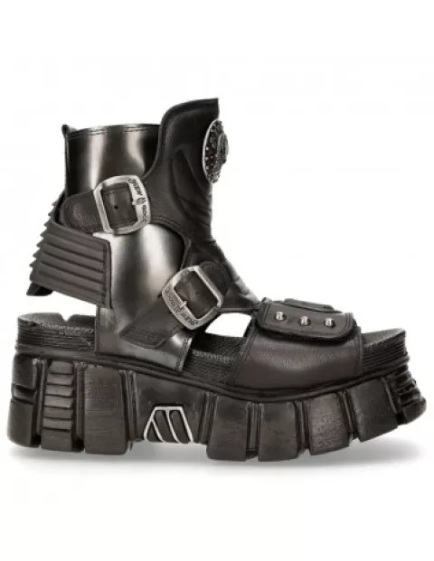 New Rock Sandals | Sandals^Metallic M-Bios106-C4