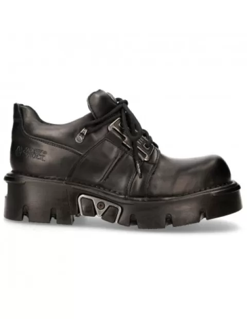 New Rock Shoes^Metallic M-Met007-C1