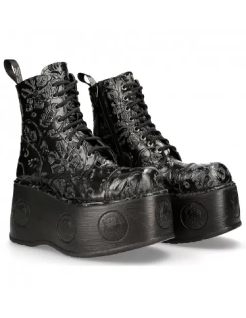 New Rock High heels^Metallic M-Mili083C-C16