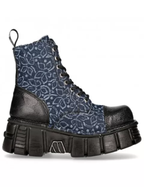 New Rock Boots | Boots^Metallic M-Mili083C-C53