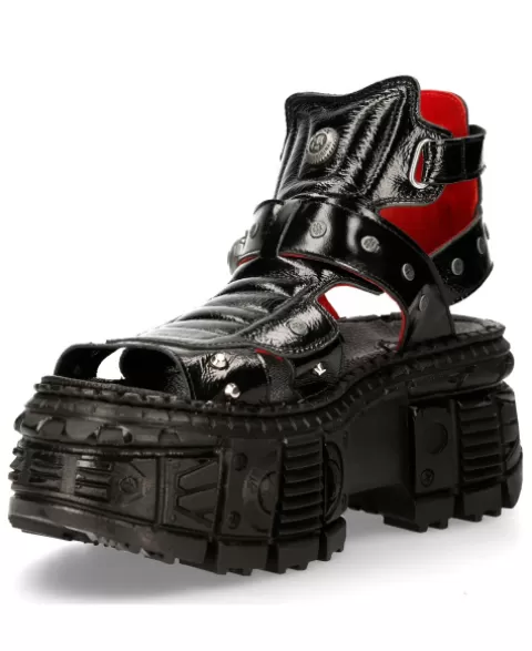 shoe_black_tank_mbios104c6_412633.webp New Rock Sandals | Sandals^Shoe Black Tank M-Bios104-C6