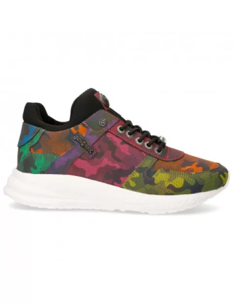 New Rock Sneakers^Shoe Green Chrono With Laces M-Chrono002-C26