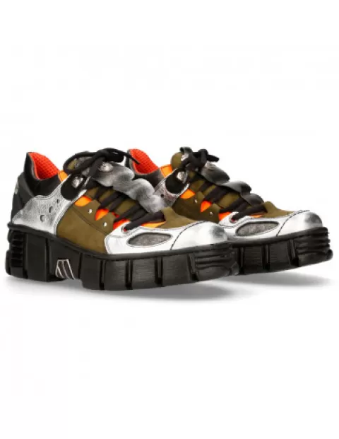 New Rock Wall | Sneakers^Shoe  Tower With Laces M-Wall002-C14