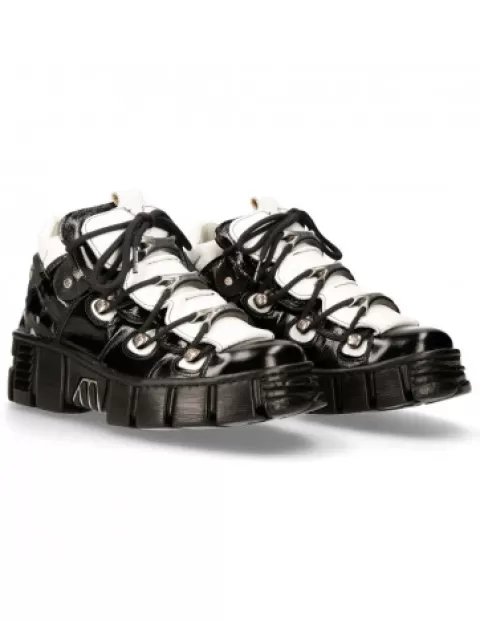 New Rock Wall^Shoe  Tower With Laces M-Wall106-S4